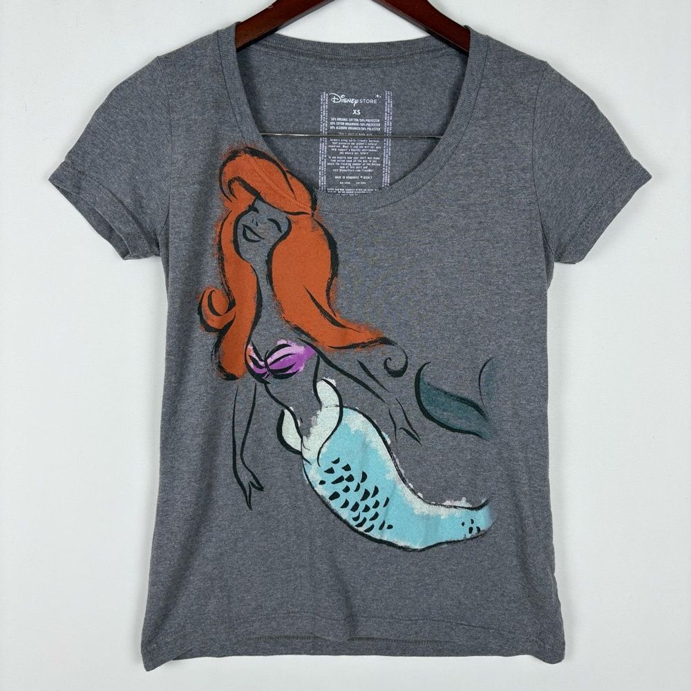 Disney Ariel Little‎ Mermaid Scoop Neck T-shirt